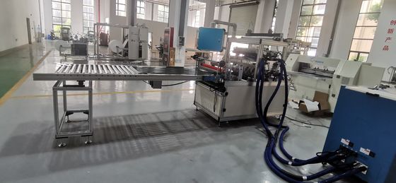 qualidade  Automatic Filter Paper Pleating Machine 50Hz Paper Pleating Production Line 2m/min - 18m/min fábrica