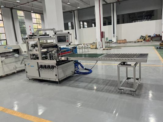 15 pleats/min - 20 pleats/min Máquina de fabricação de filtros de ar Máquina de colagem CNC inteligente