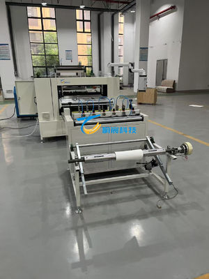 Máquina de dobragem de filtros HEPA de 5kW 10m/min - Máquina de fabricação de filtros de óleo de 30m/min