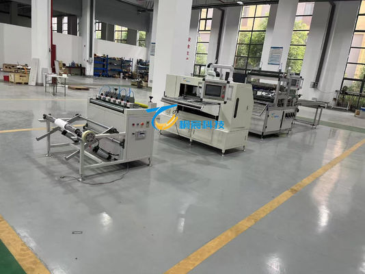 Máquina de dobragem de filtros HEPA de 5kW 10m/min - Máquina de fabricação de filtros de óleo de 30m/min