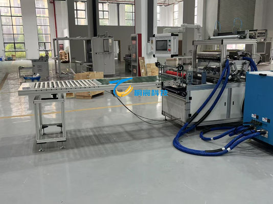 Máquinas de fabricação de filtros de ecrã táctil 1000 ml/min Máquina de dobragem e colagem automática