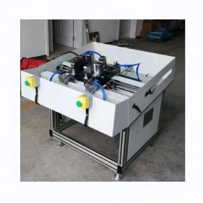 HEPA Automático PP Intermitente Servo Automático Faca Quatro lados Trimmer Machine Plissagem Machine