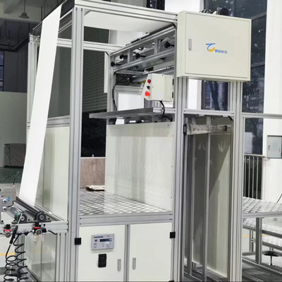 Máquina de dobragem de fibras de vidro não revestidas 240KW - 420KW Máquina de dobragem de papel de filtro