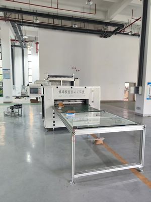 Máquina de plissagem de papel de filtro não dividido Linha de produção de papel plissado 220V