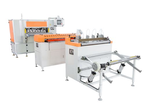 Máquina de dobrar papel de filtro para automóveis Máquina de dobrar papel totalmente automática 60KW