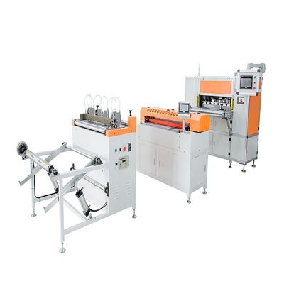 Máquina de dobrar papel de filtro para automóveis Máquina de dobrar papel totalmente automática 60KW