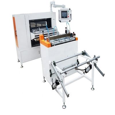 Máquina automática de dobragem de papel de faca Equipamento de produção de filtros personalizado Largura de trabalho 1300 mm