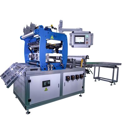 Máquina de fabricação de filtros de óleo de 50 Hz Linha de colagem de filtros de automóveis informatizada