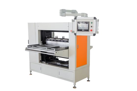 Máquina de Plissagem de Filtros Médicos de Papel Controle PLC Máquina de Fabricação de Filtros de Ar Alta Eficiência