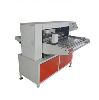 Máquina de Plissagem Industrial de 220 V Linha de Produção de Plissagem de Papel de 1 kW Personalizada