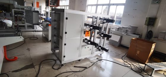 0.75kw Máquina de fabricação de filtros de óleo 380V / 50HZ Máquina de soldagem de costura