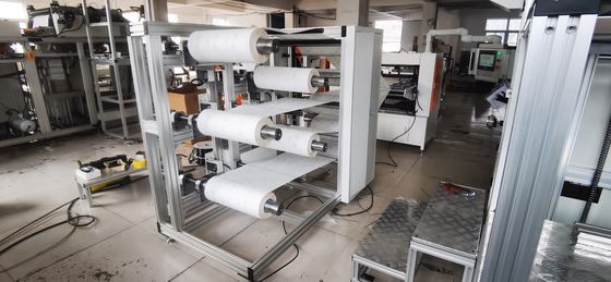 0.75kw Máquina de fabricação de filtros de óleo 380V / 50HZ Máquina de soldagem de costura