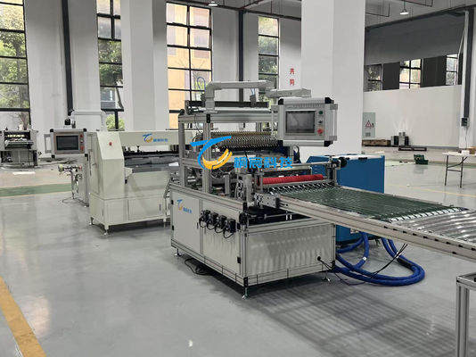 Máquina de fabricação de filtros 220V / 380V Máquina automática de dobragem HEPA 1kw