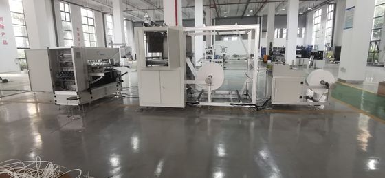 Linha de produção automática de filtro de ar de carbono de alimentação de pó personalizada