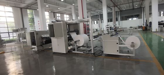 10 - 20 pleats/min Máquina de plissagem de fibras de vidro 220V / 380V Máquina de fabricação de filtros HEPA