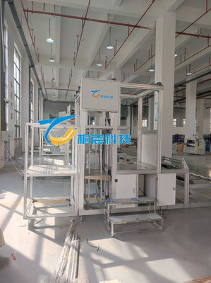 Máquina de dobragem de fibra de vidro de 356 kg Máquina de dobragem de papel personalizada com divisória