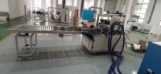 Equipamento de produção de filtros totalmente automático 220V / 380V Linha de produção de filtros com cola