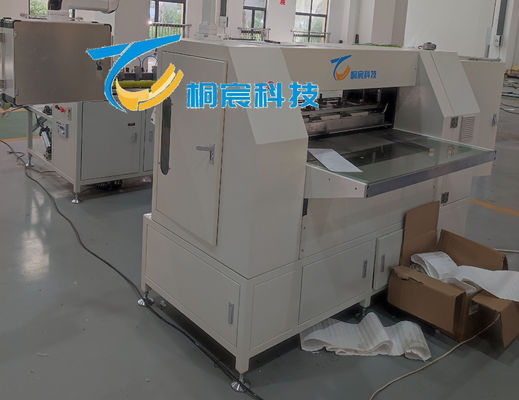 Máquina de dobragem de papel de filtro de grau industrial controlada por servo Máquina de dobragem de papel de filtro
