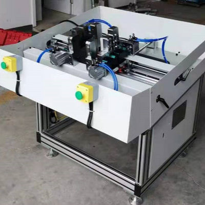 4 Máquina de corte de borda automática lateral 0,6MPa Máquina de corte de borda para cartuchos de ar condicionado