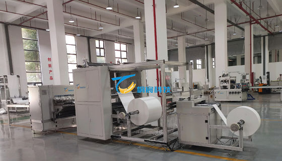 Máquina de plissagem de fibras de vidro ecológica 221V - 250V Máquina de fabricação de filtros