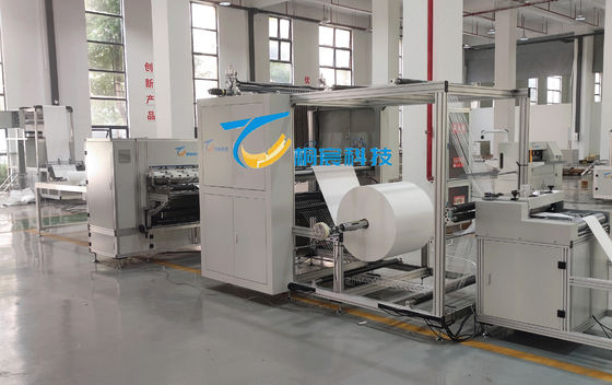 Máquina de plissagem de fibras de vidro de combinação modular Máquina de fabricação de filtros elétricos 250 V