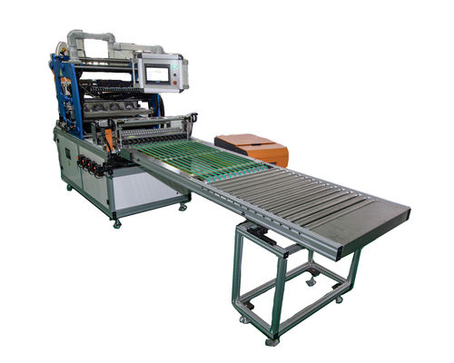 Equipamento de produção de filtros de 50 Hz Máquina de dobragem de papel de filtro programável automática