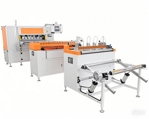 Máquina de dobragem de papel CNC Máquina de corte de papel totalmente automática Tipo de faca