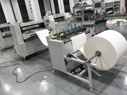 Máquina de dobragem de filtros de ar G4 de alta eficiência para filtração de partículas de 5 μm com componentes de aço inoxidável para ambientes de salas limpas