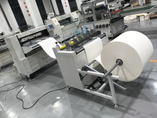 Linha de produção automática de filtros de ar G4 com 95% de eficiência e reforço de fibras para fabricação de elementos de filtro HVAC duráveis