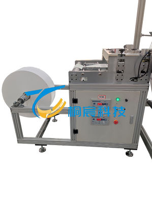 Máquina personalizada de desenrolar e cortar fibras de vidro para linhas de dobragem de elementos de filtro