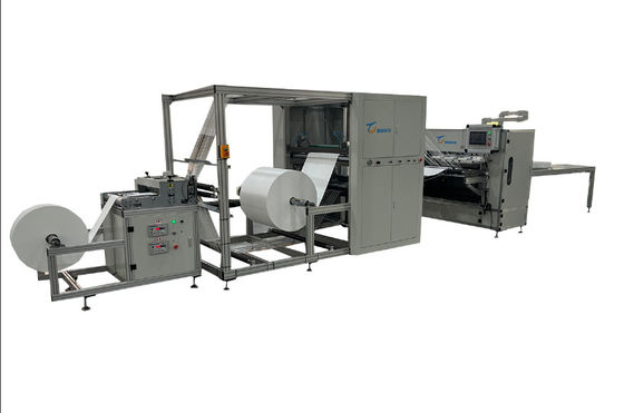 Máquina de dobrar papel de filtro para automóveis Máquina de dobrar papel totalmente automática 60KW