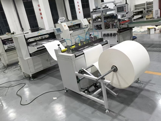Linha de produção de dobragem de servo totalmente automática (2a geração) máquina de dobragem de papel