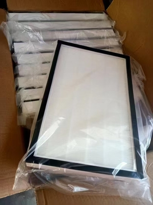 Elemento de filtro de ar H13 Hepa personalizado Filtro de caixa de alta eficiência para casa e hotel Purificador de ar de nova condição feito de fibra sintética