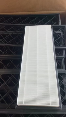 Elemento de filtro de ar H13 Hepa personalizado Filtro de caixa de alta eficiência para casa e hotel Purificador de ar de nova condição feito de fibra sintética