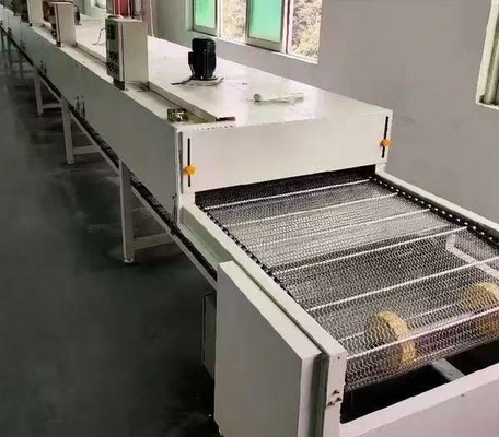 Túnel de Secagem Personalizado para Equipamentos de Manuseio de Materiais