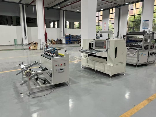 Linha de Produção de Máquina de Dobragem de Papel com Pregas Não Particionadas
