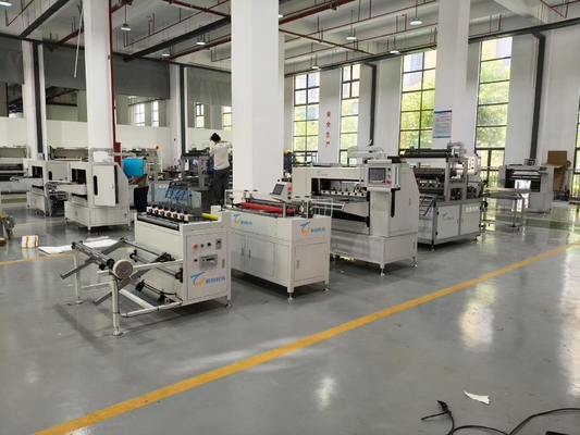 Linha de Produção de Máquina de Dobragem de Papel com Pregas Não Particionadas