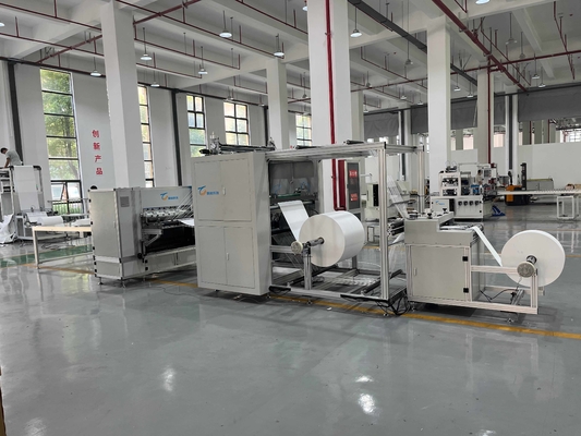 Máquina de Dobragem de Papel Plissado Não Particionado