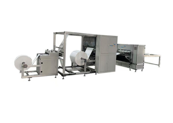 Máquina de dobrar papel de filtro de motor PLC fácil de operar