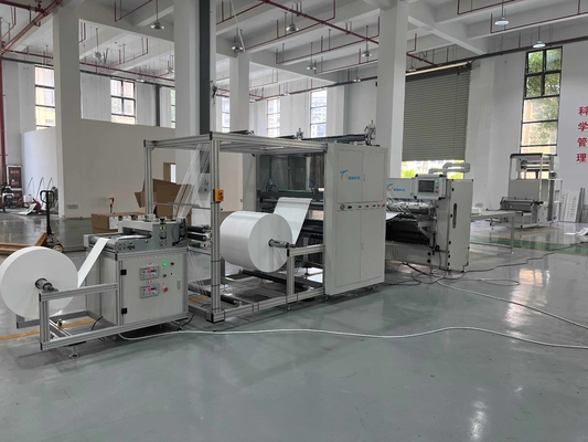 Máquina de dobrar papel de filtro de motor PLC fácil de operar