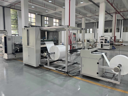 Máquina de dobrar papel de filtro de motor PLC fácil de operar