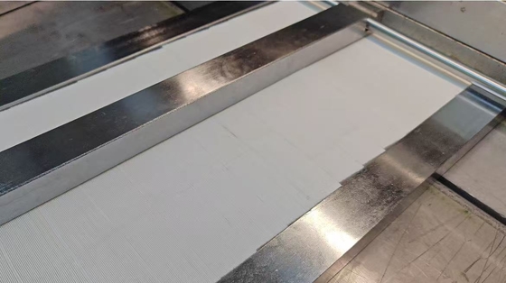 Máquina de Dobrar Papel para Filtro de Ar Grande Velocidade de Alimentação 1,5m Por Minuto Ajustável