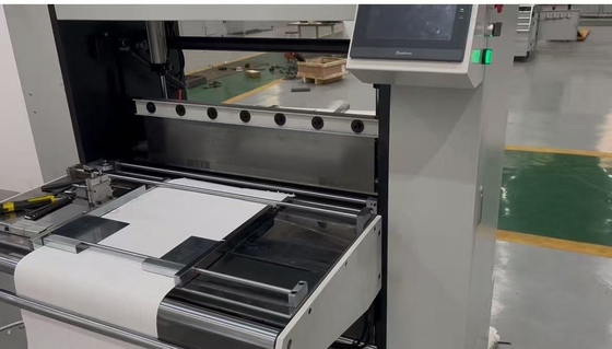 Máquina de Dobrar Papel para Filtro de Ar Grande Velocidade de Alimentação 1,5m Por Minuto Ajustável