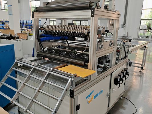 800mm Glue Air Filter Manufacturing Machine 6KW 220V Single Phase