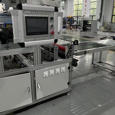 Máquina de Fabricação de Filtro de Ar com Cola de 600mm 220V Monofásica