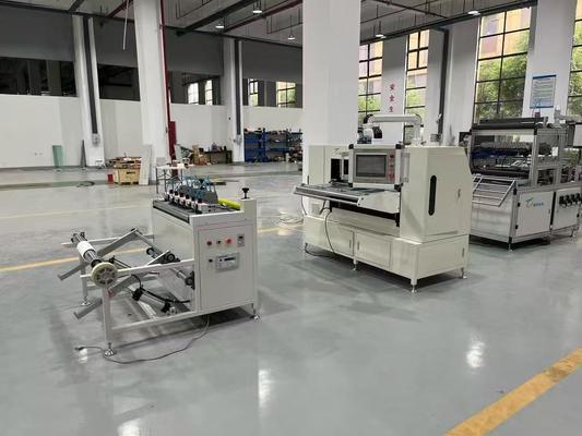 Filtro de ar automático que plissa a máquina que corta dobras da velocidade 0-120 do equipamento/minuto