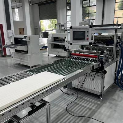 Máquina de fabricação de filtros de ar de cola de 400 mm de 220 V de fase única