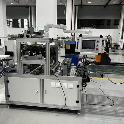 Máquina de Fabricação de Filtro de Ar para Purificador Doméstico PP Máquina de Colagem Suporte OEM