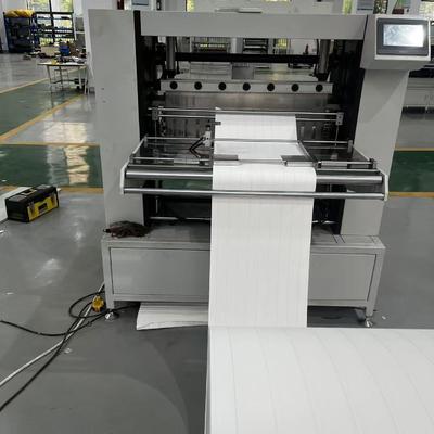 Máquina de Dobragem de Papel Industrial com Servomotor para Papel Filtro