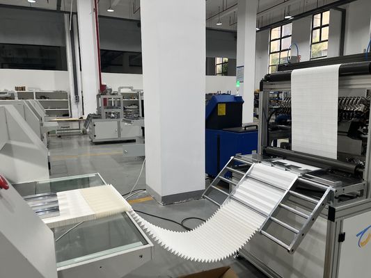 Equipamento de dobragem de filtro de ar totalmente automático Máquina de fabricação de mini-dobragem de alta eficiência Máquina de dobragem de papel